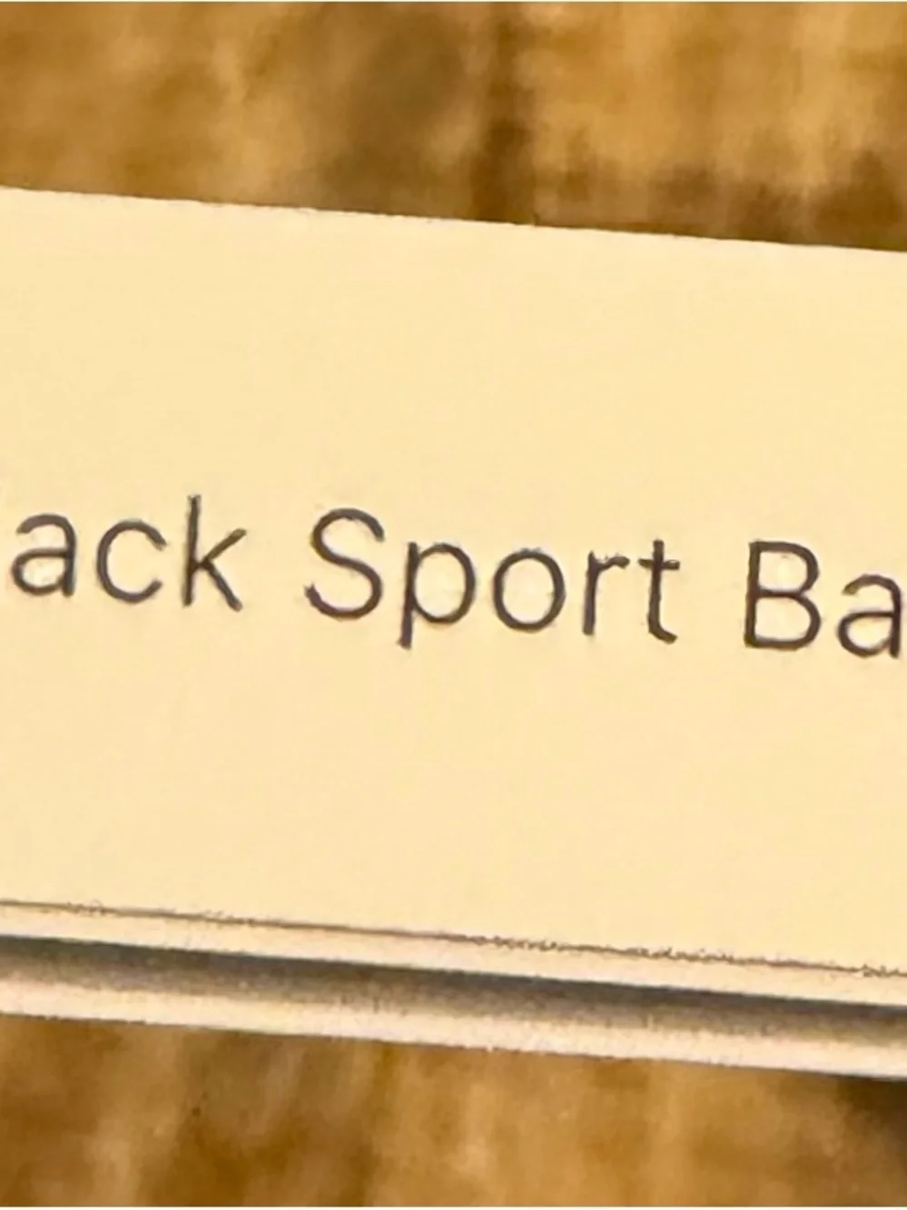 Apple Black Sport Band for Apple Watch 10- Deep Black